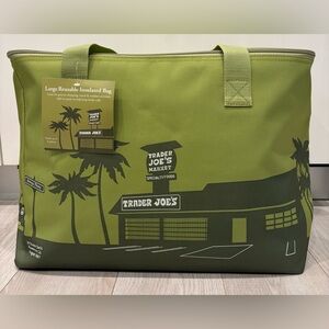 TRADER JOE’S | Olive Green Large Reusable Insulated Bag Limited Edition 8 Gallon